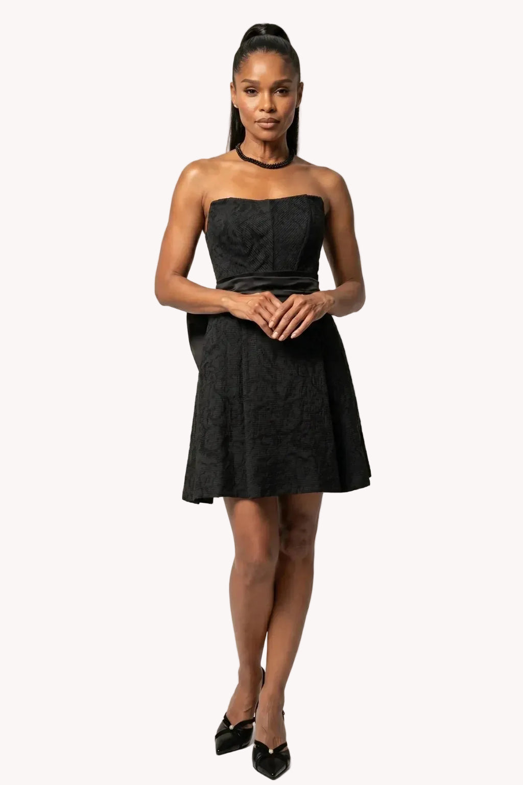 Black Short Corset Dress, Melisa