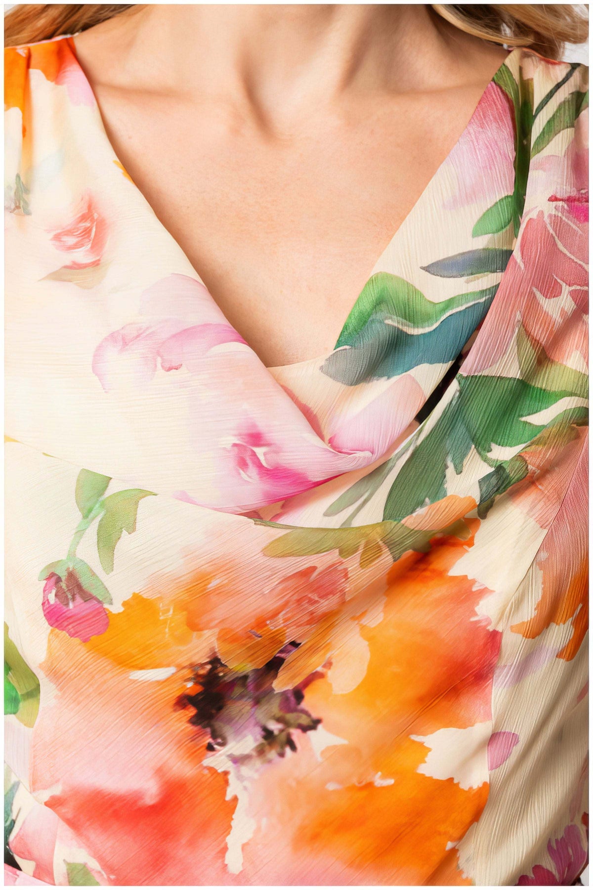 Floral Elegant Midi Dress, Amanda