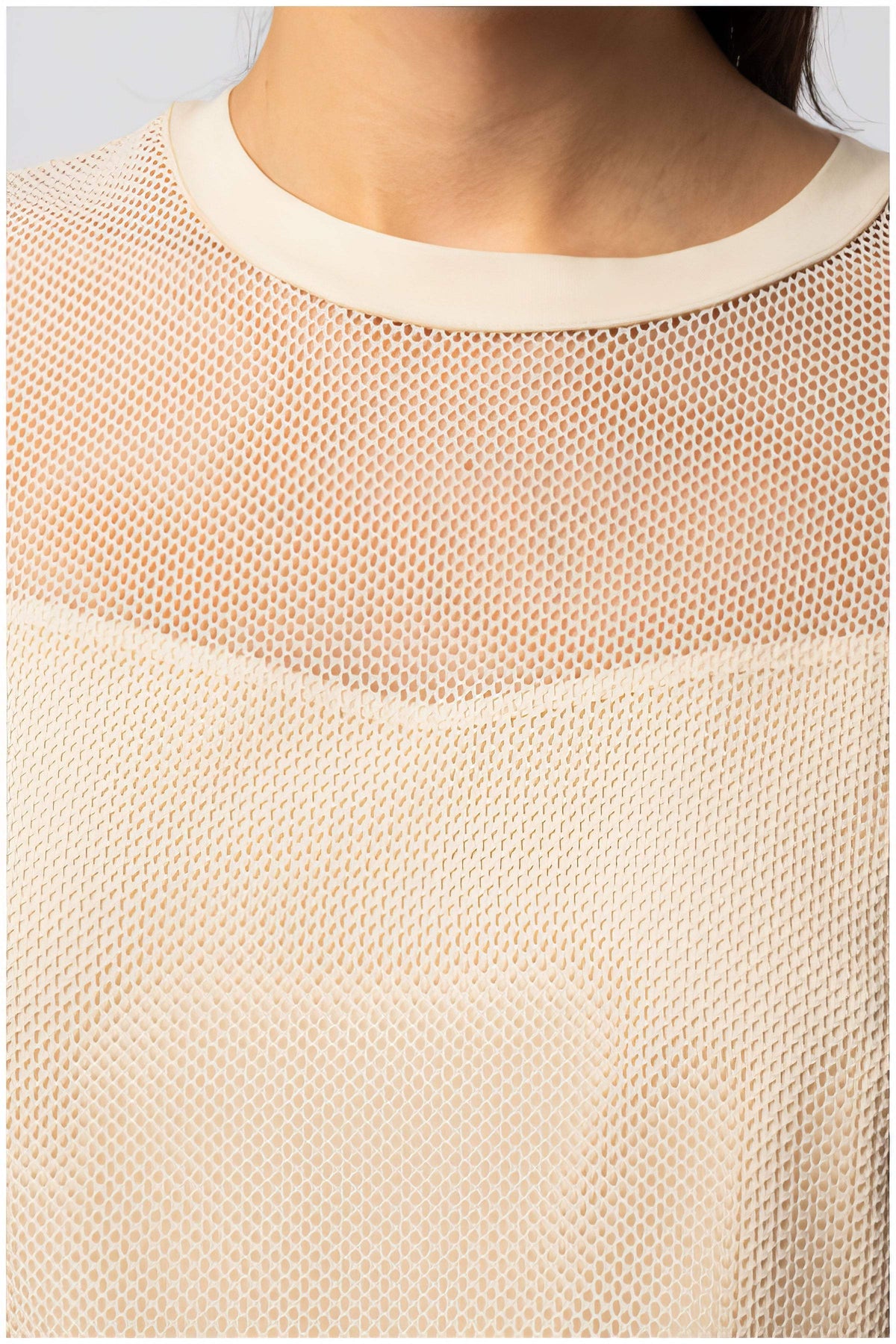 Ivory Short-Sleeve Blouse, Aria