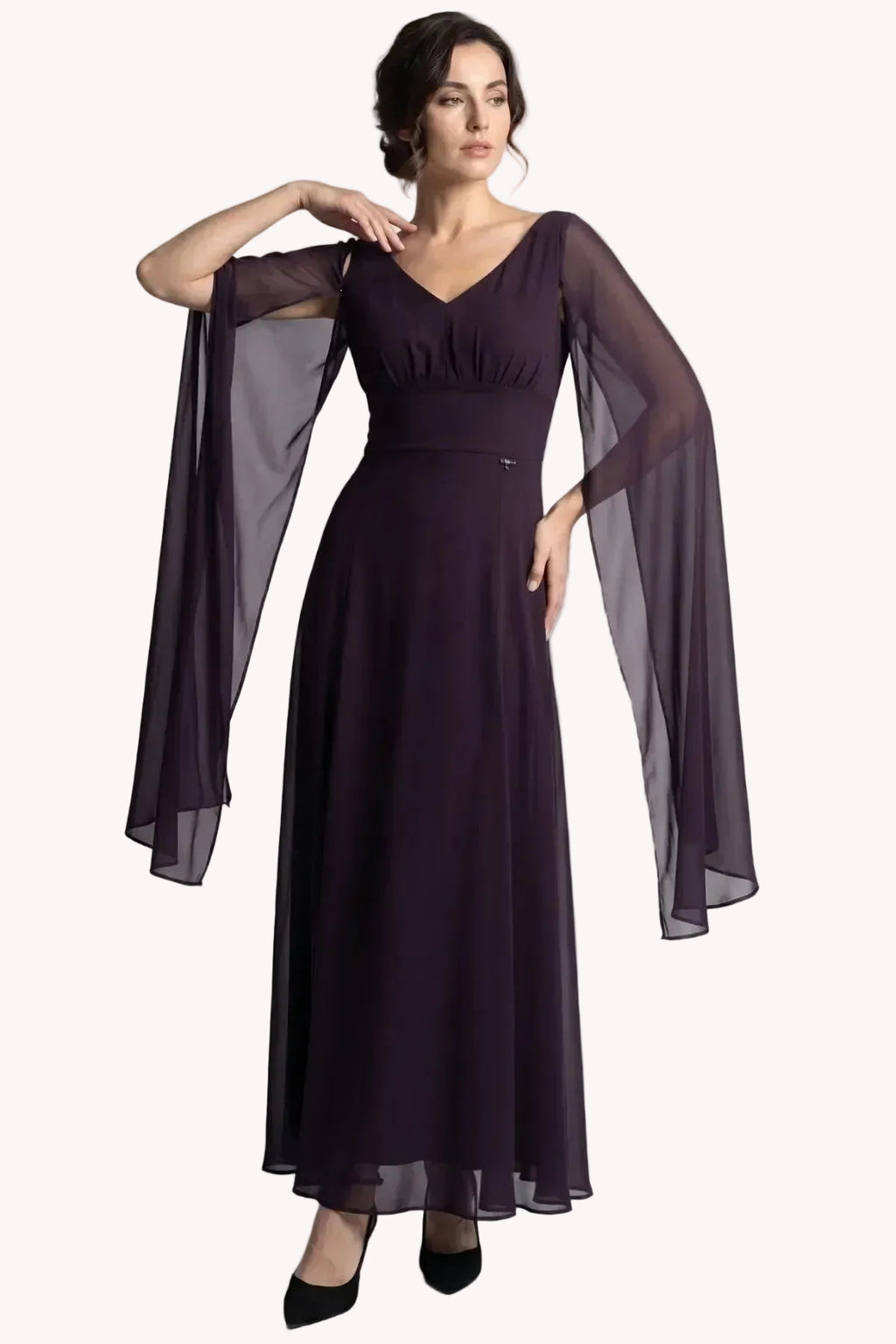 Purple Maxi Dress, Rebeka