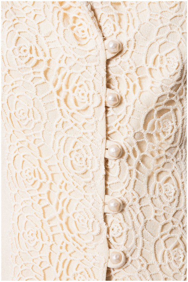Ivory Tailored Lace Blazer, Jody