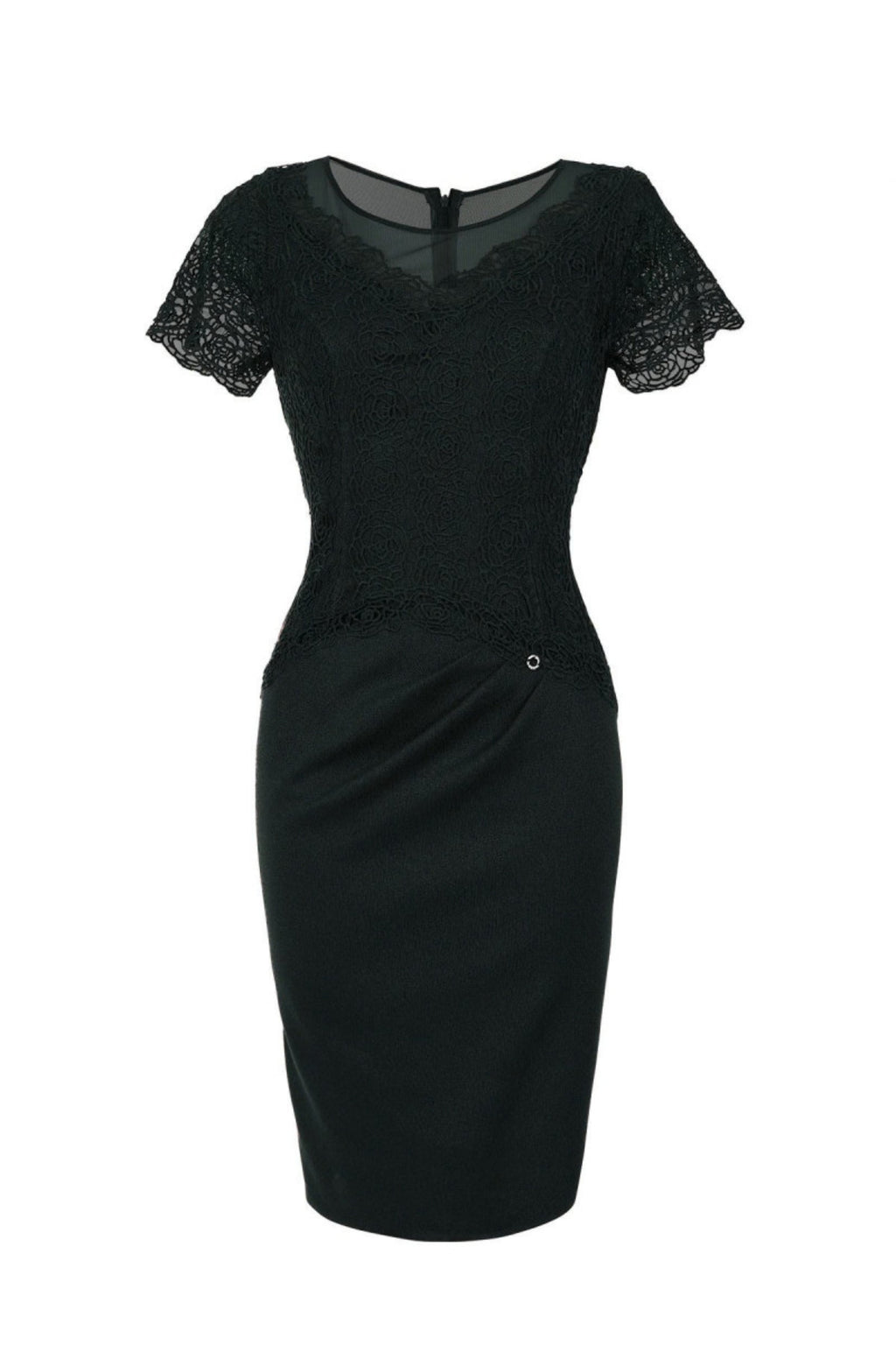 Green Lace Cocktail Dress, Jody