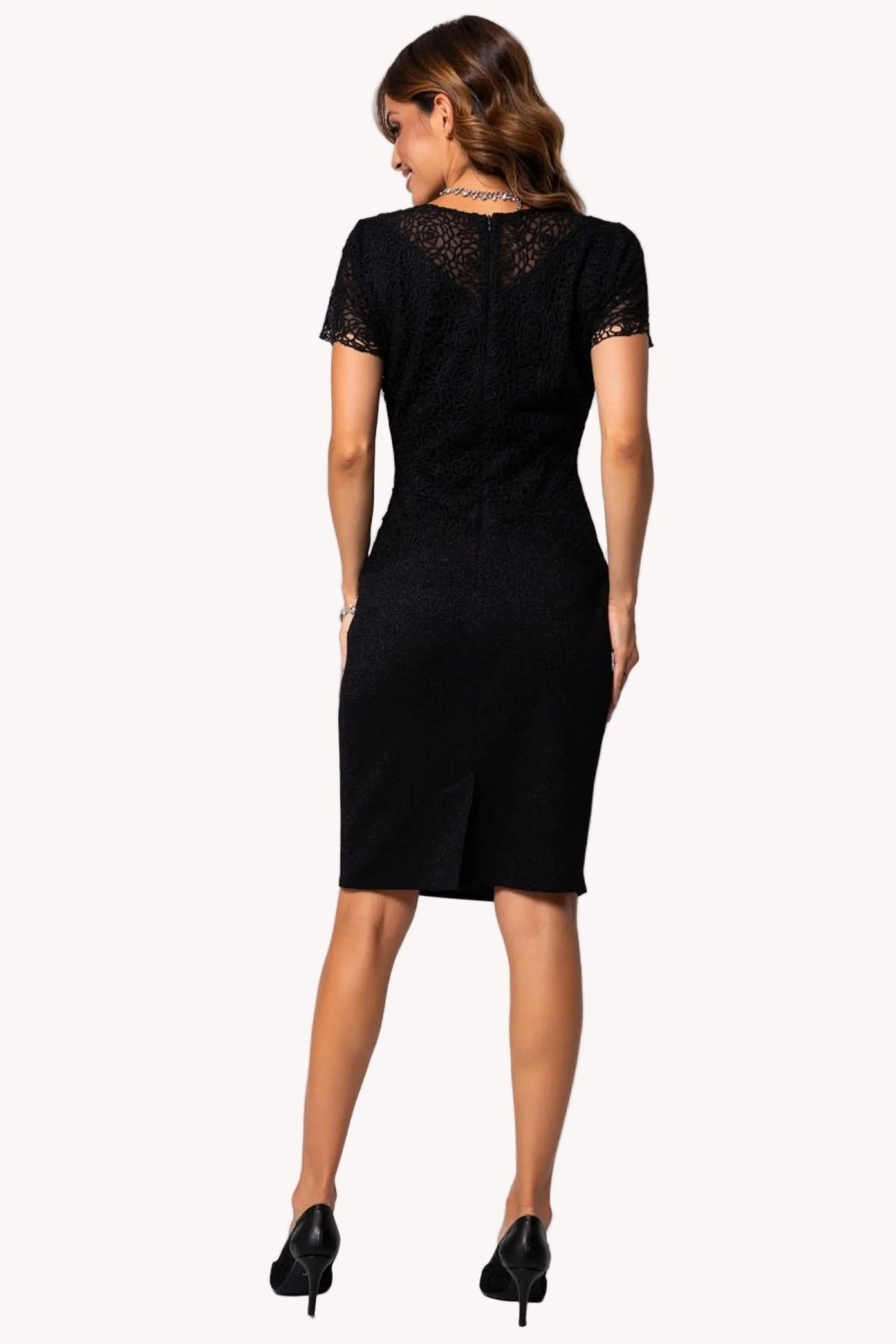 Black Lace Cocktail Dress, Jody