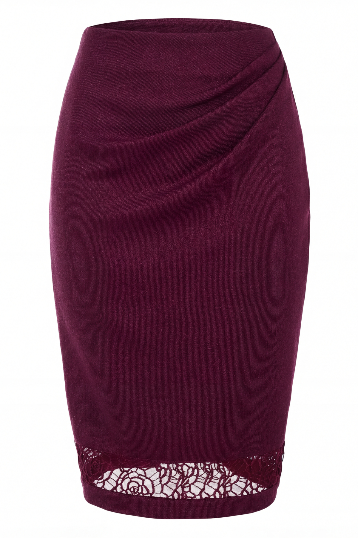 Burgundy Pencil Skirt, Jody