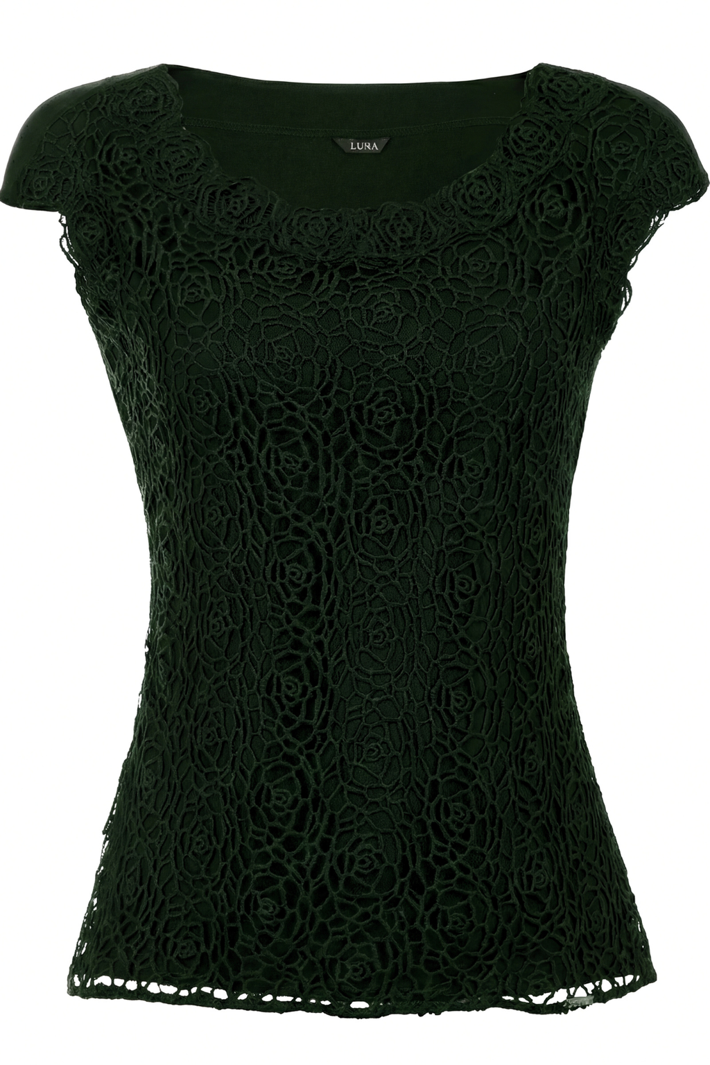 Green Elegant Lace Top, Jody