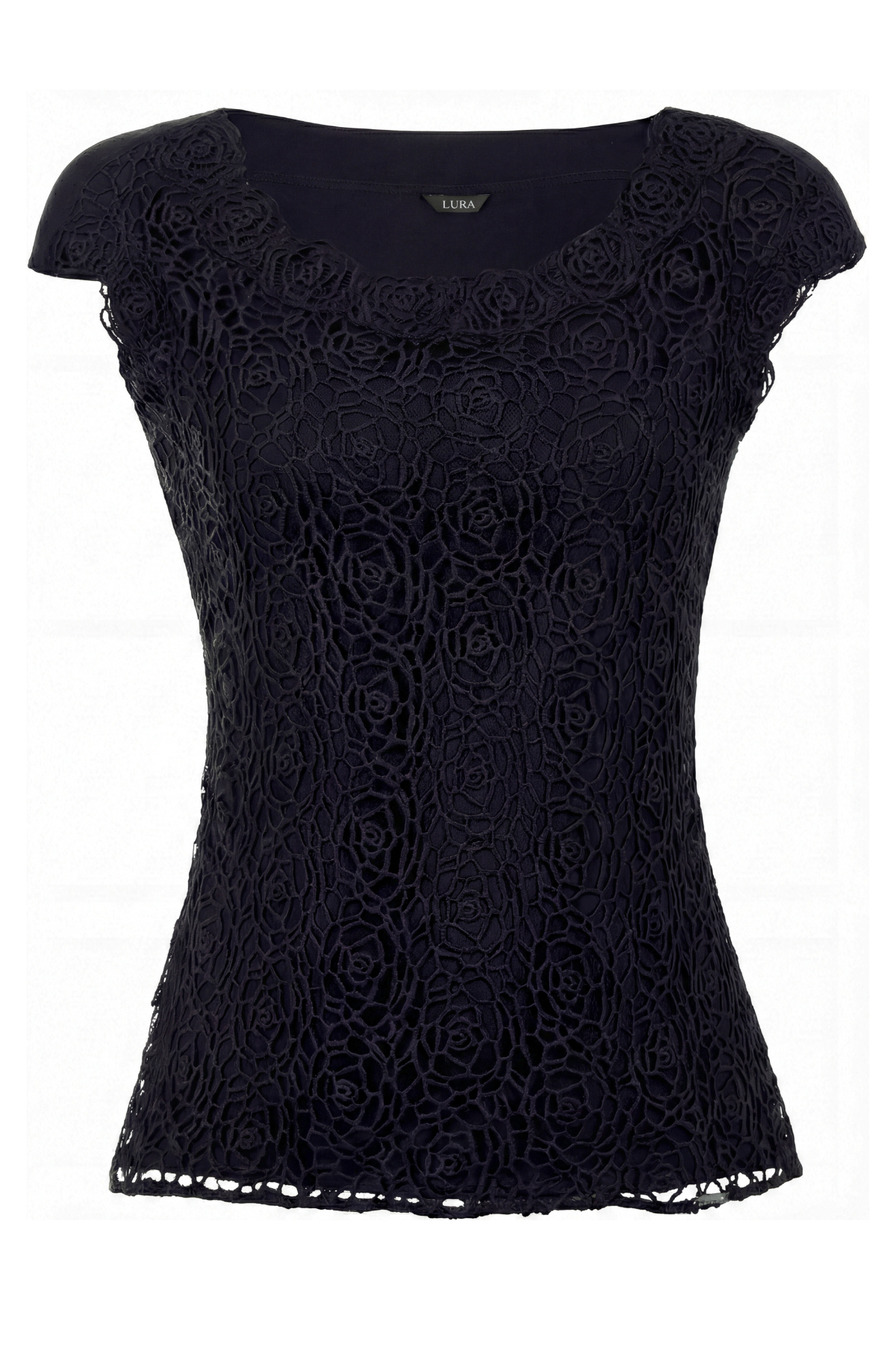 Black Elegant Lace Top, Jody