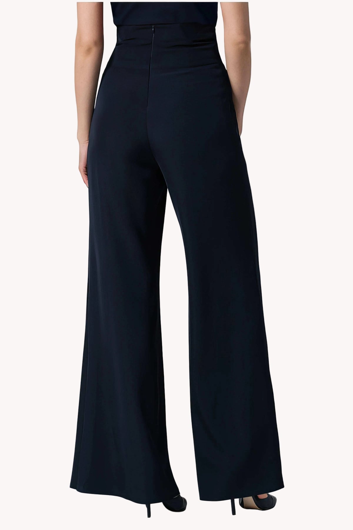 Navy Wide Leg Pants, Greta