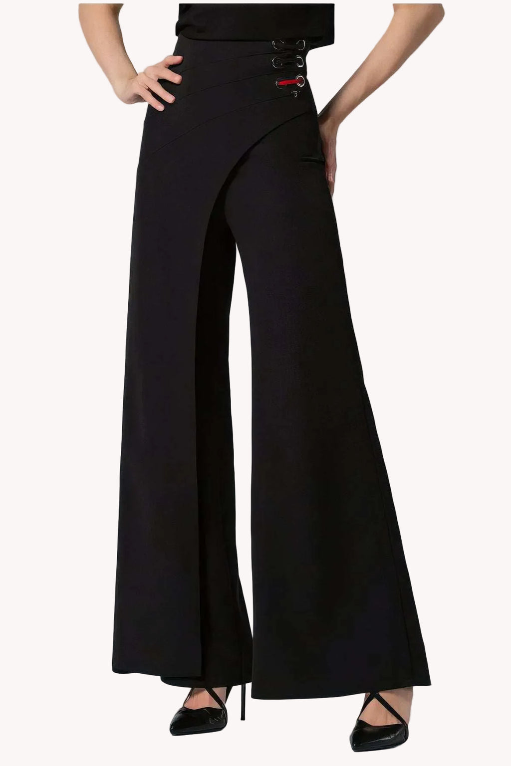 Black Wide Leg Pants, Greta