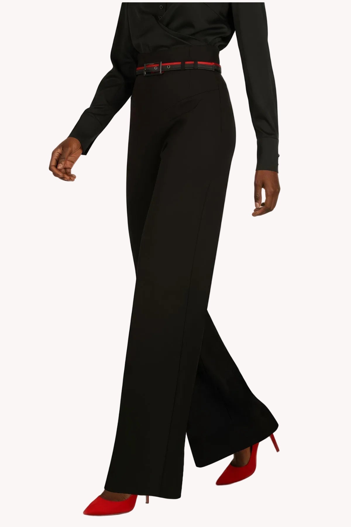 Black Wide Leg Pants, Barbara