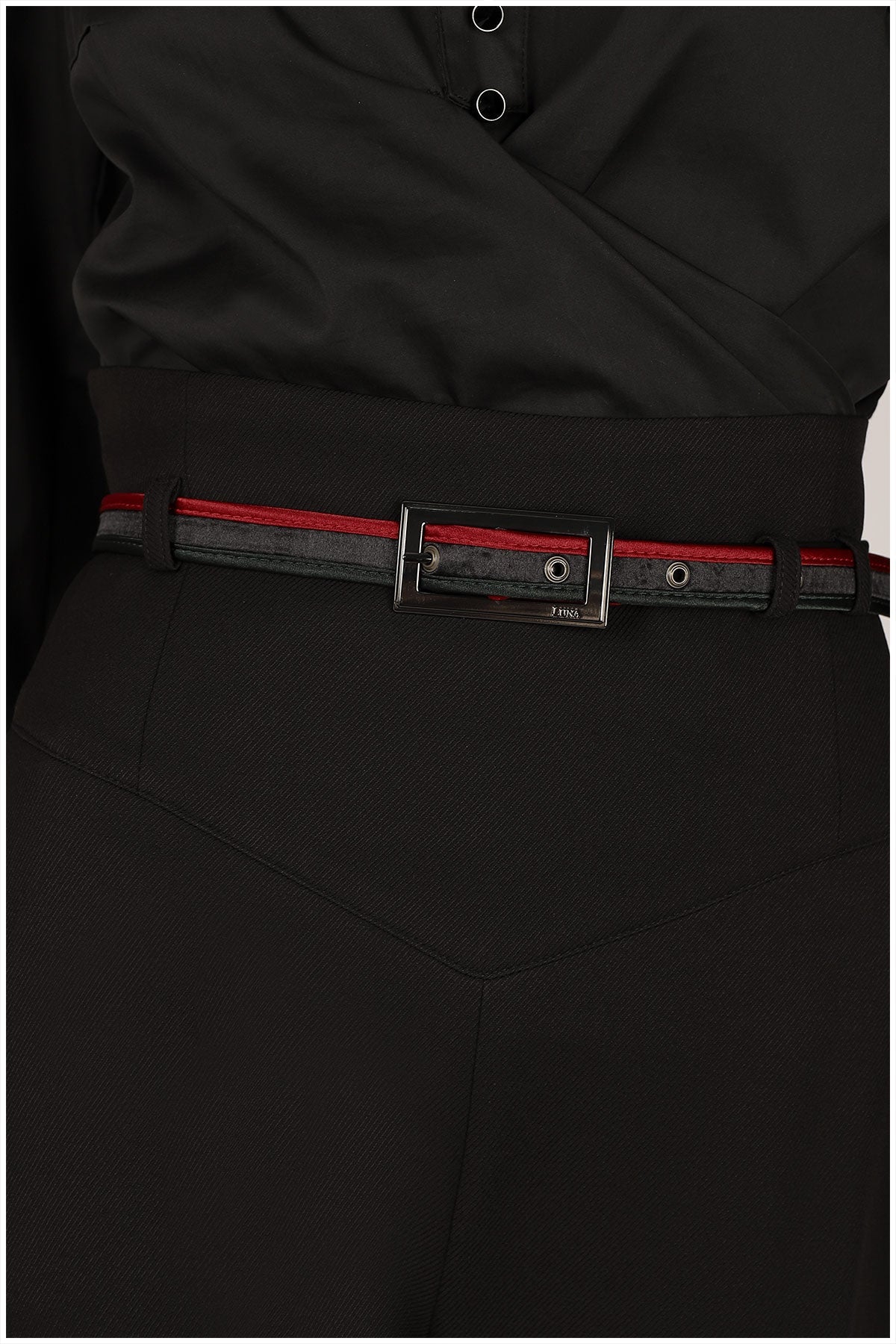 Black Wide Leg Pants, Barbara