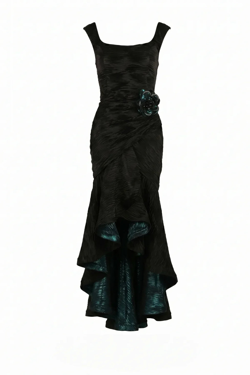 Black High Low Evening Dress, Eli