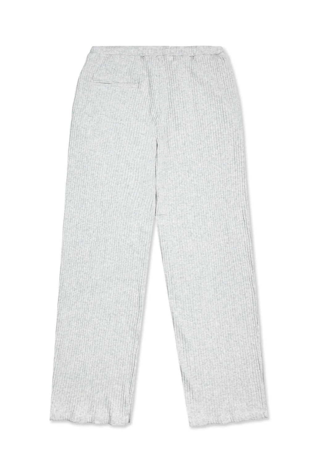 Rib Knit Pant Grey Marle