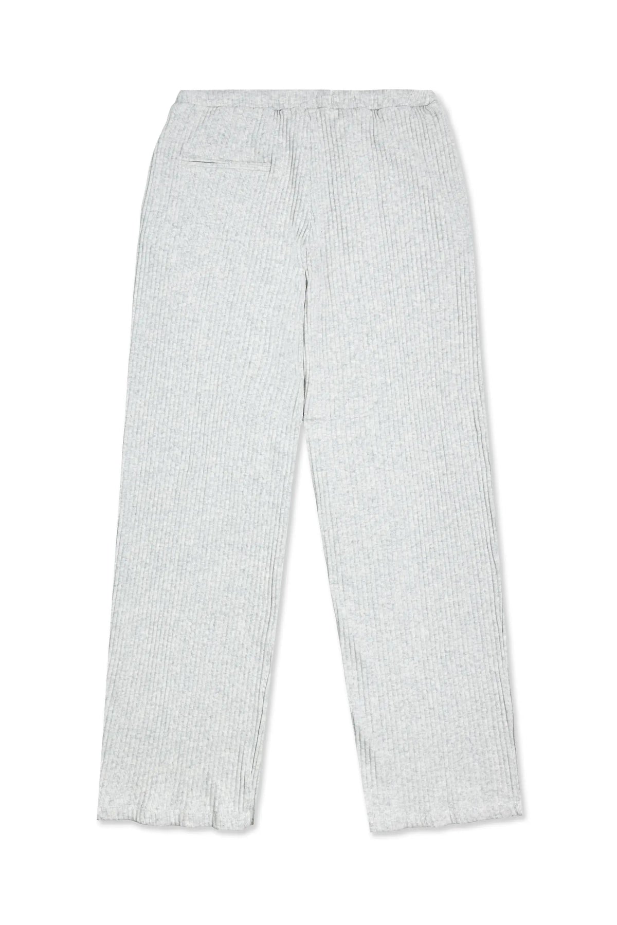 Rib Knit Pant Grey Marle
