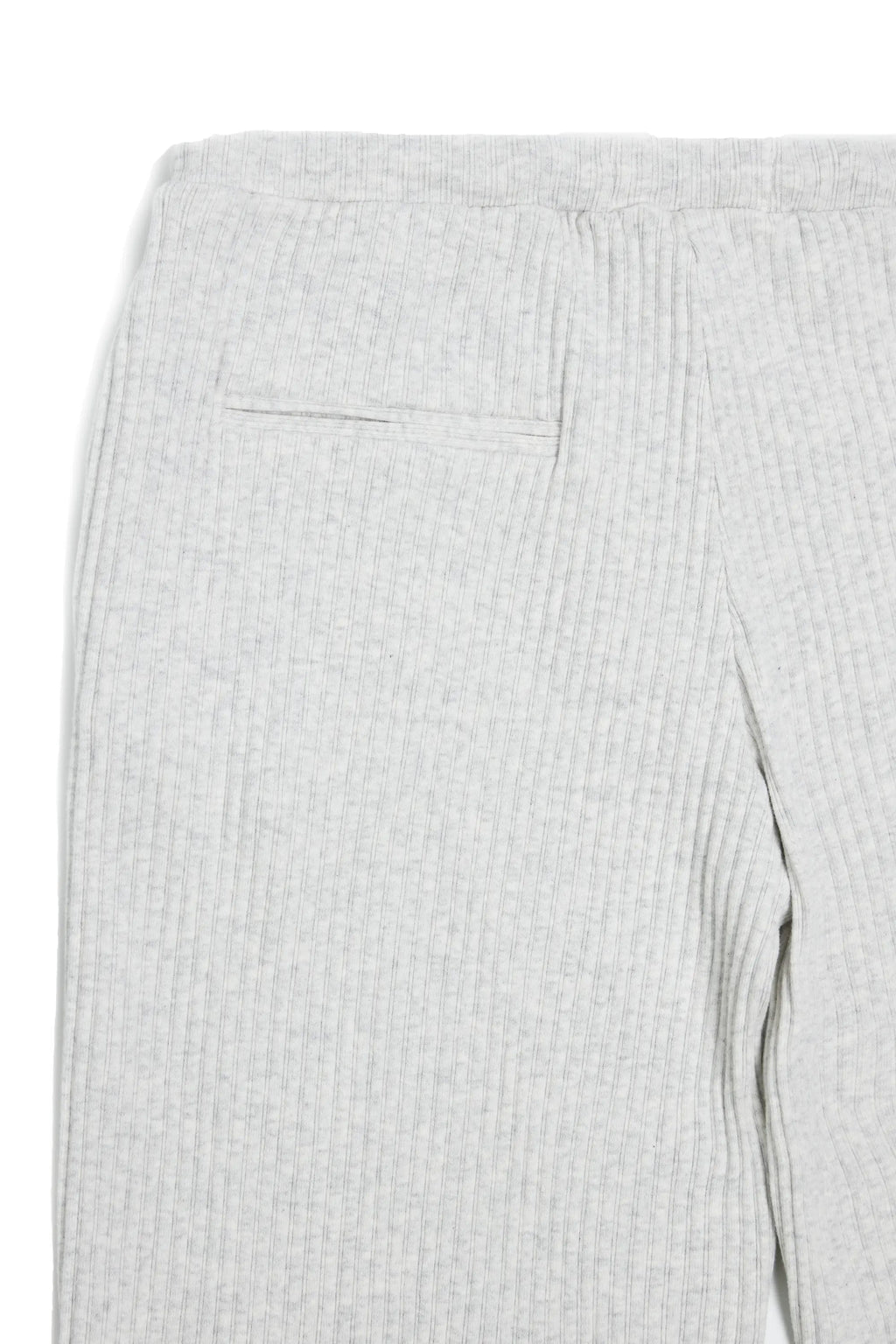 Rib Knit Pant Grey Marle