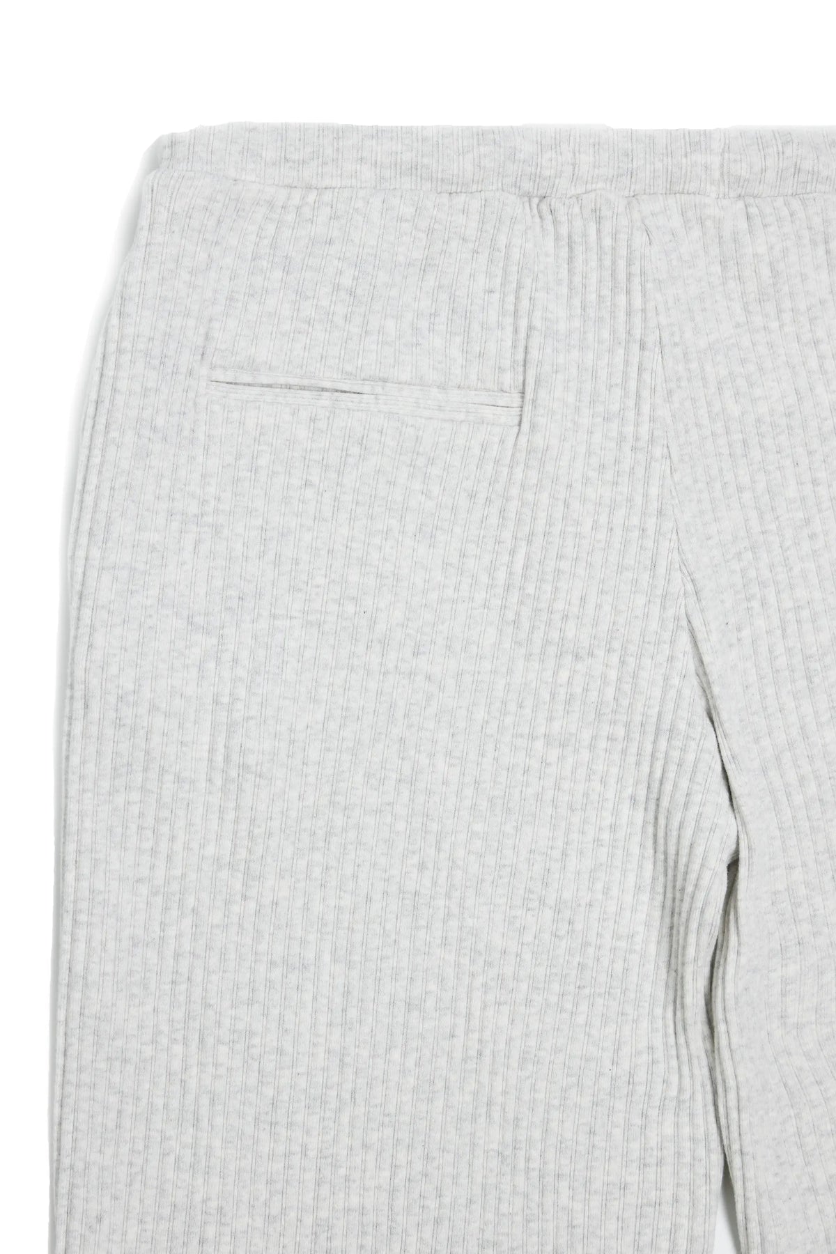 Rib Knit Pant Grey Marle