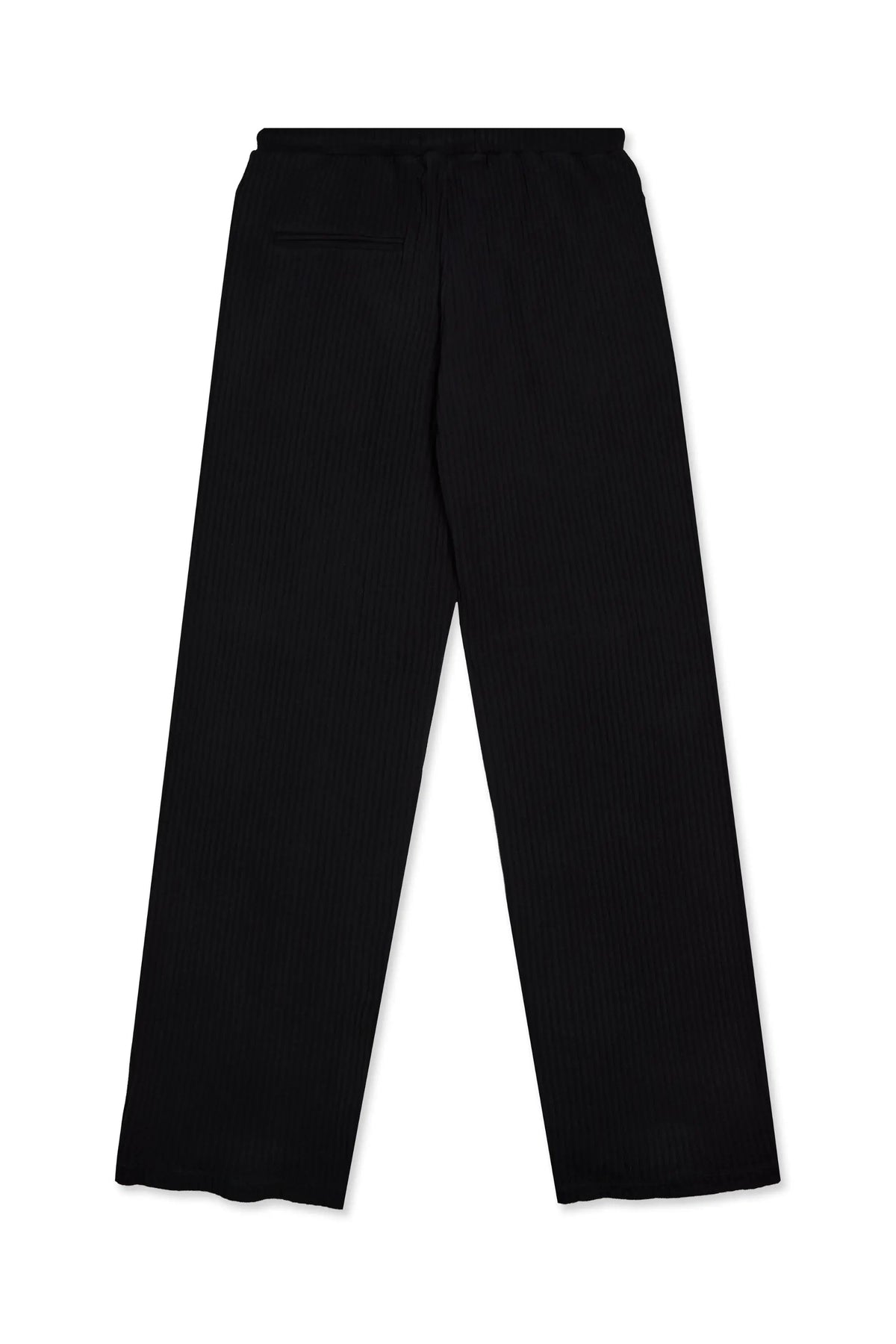 Rib Knit Pant Black