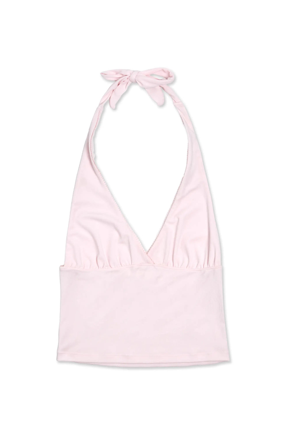Halterneck Top Baby Pink