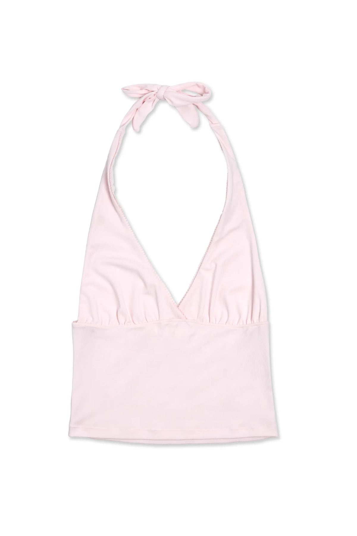 Halterneck Top Baby Pink