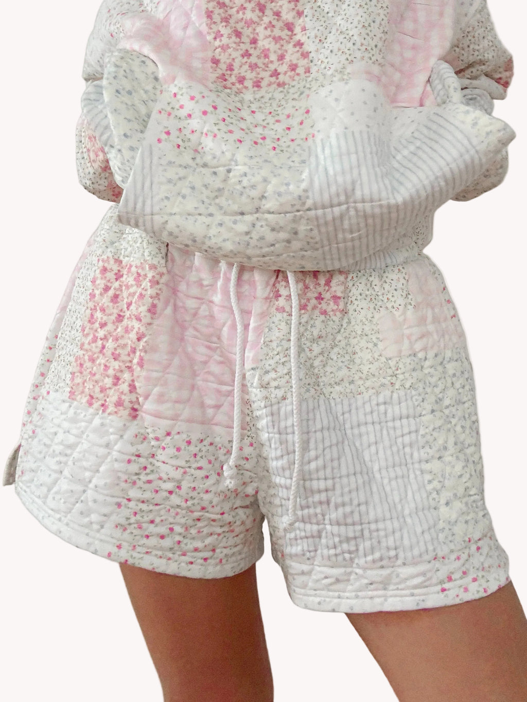 Quilted Pastel Shorts
