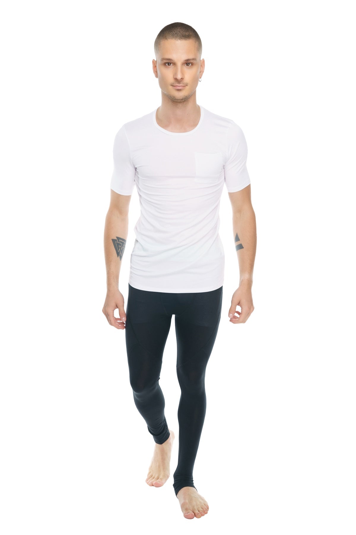Perfect Pocket Crew-Neck Tee (Arctic White)