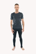 Perfect Pocket Crew-Neck Tee (Charcoal Heather)