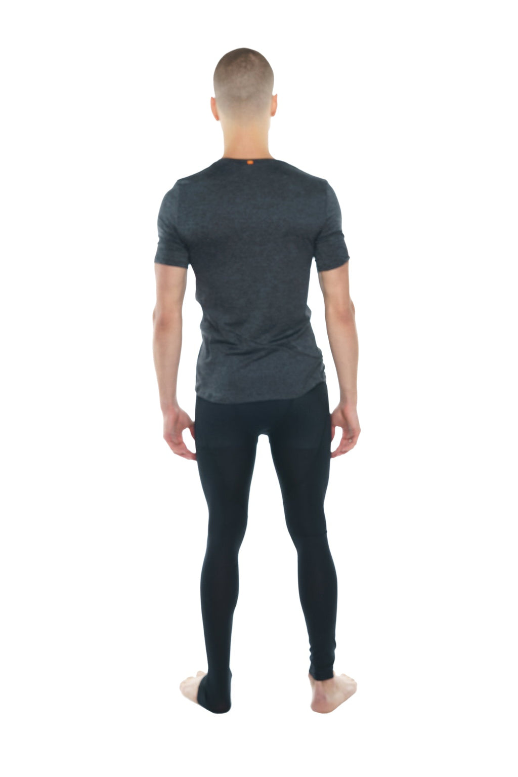 Perfect Pocket Crew-Neck Tee (Charcoal Heather)