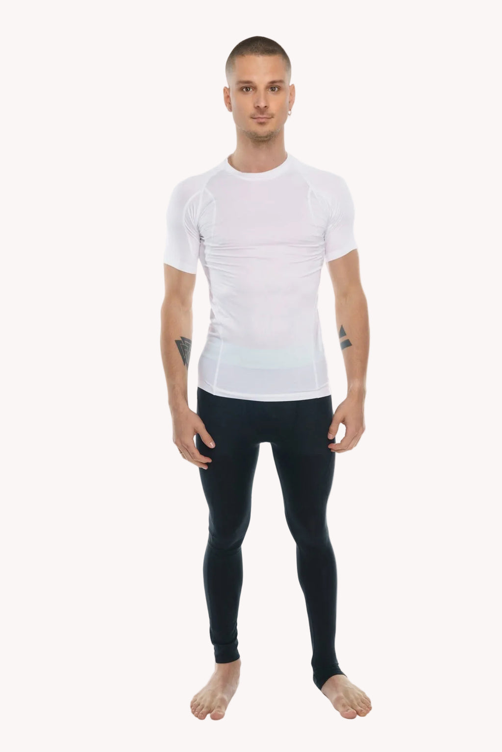 Designer Raglan Crew-Neck Tee (Arctic White)