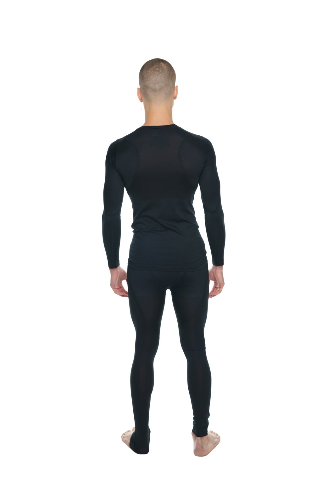 Designer Raglan Crew-Neck Tee - Long Sleeve (Carbon Black)