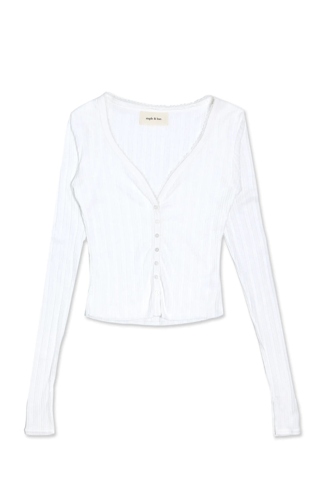 Pointelle Cardi