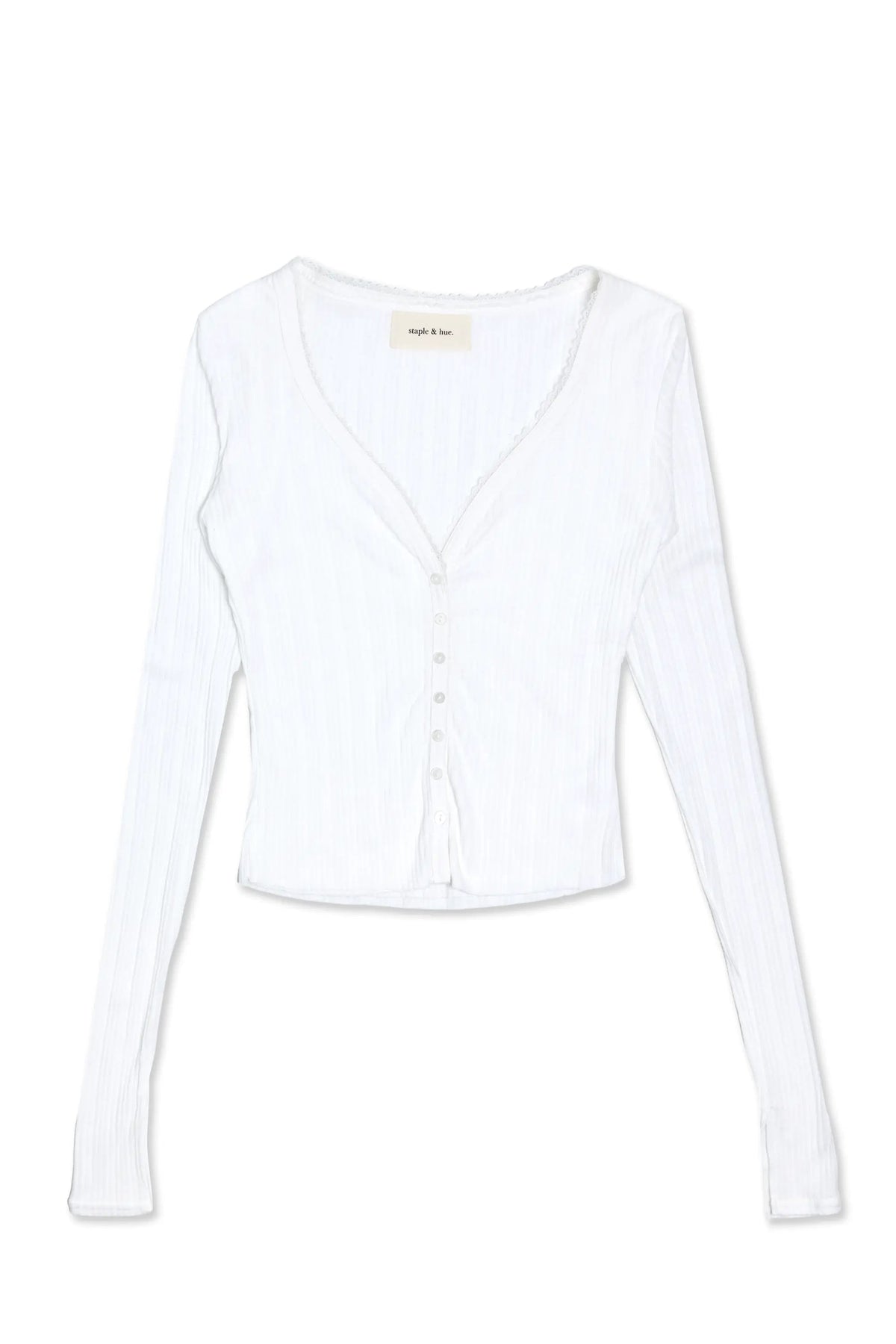 Pointelle Cardi