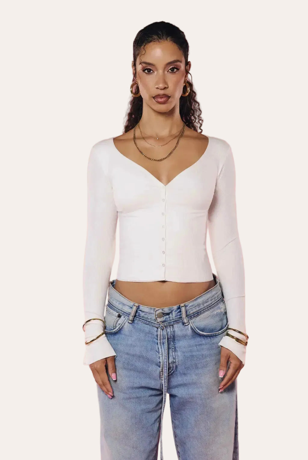 Sculpt Rib Cardi