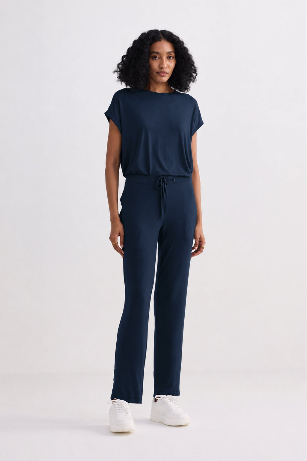 Relaxed Tee in Navy