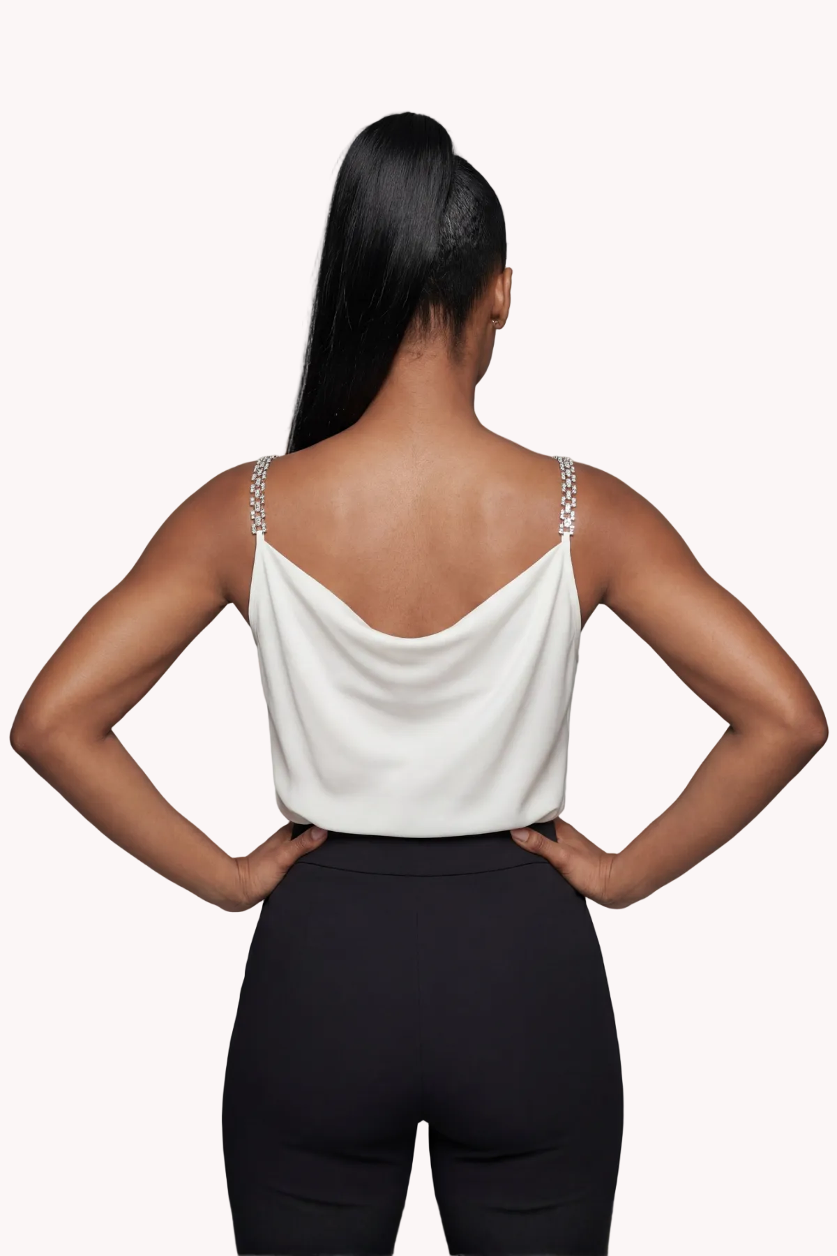 White Elegant Blouse, Dora