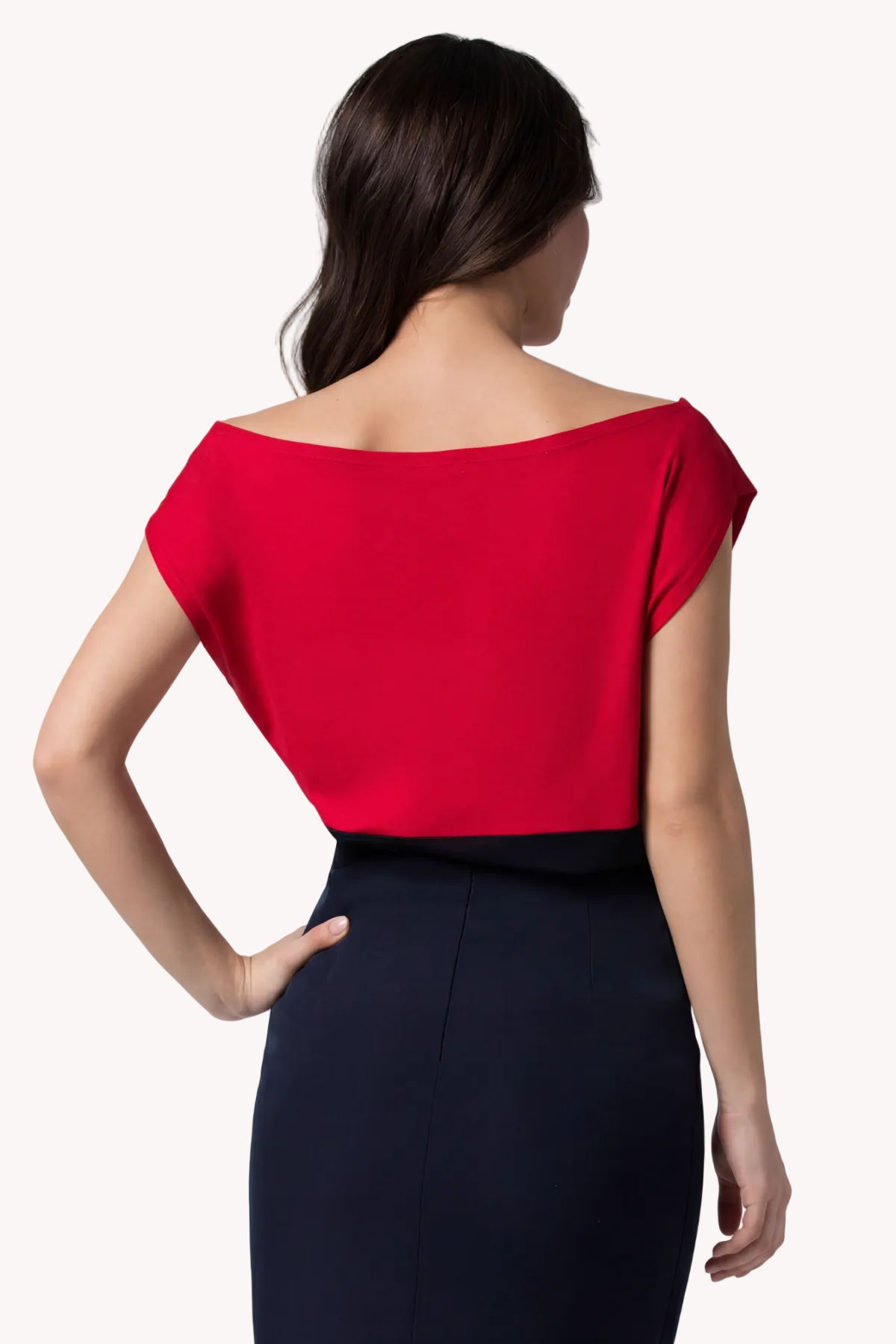 Red and Black Blouse, Greta