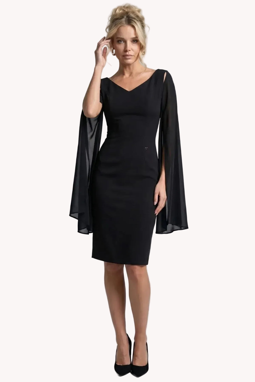 Black Short Dress, Rebeka