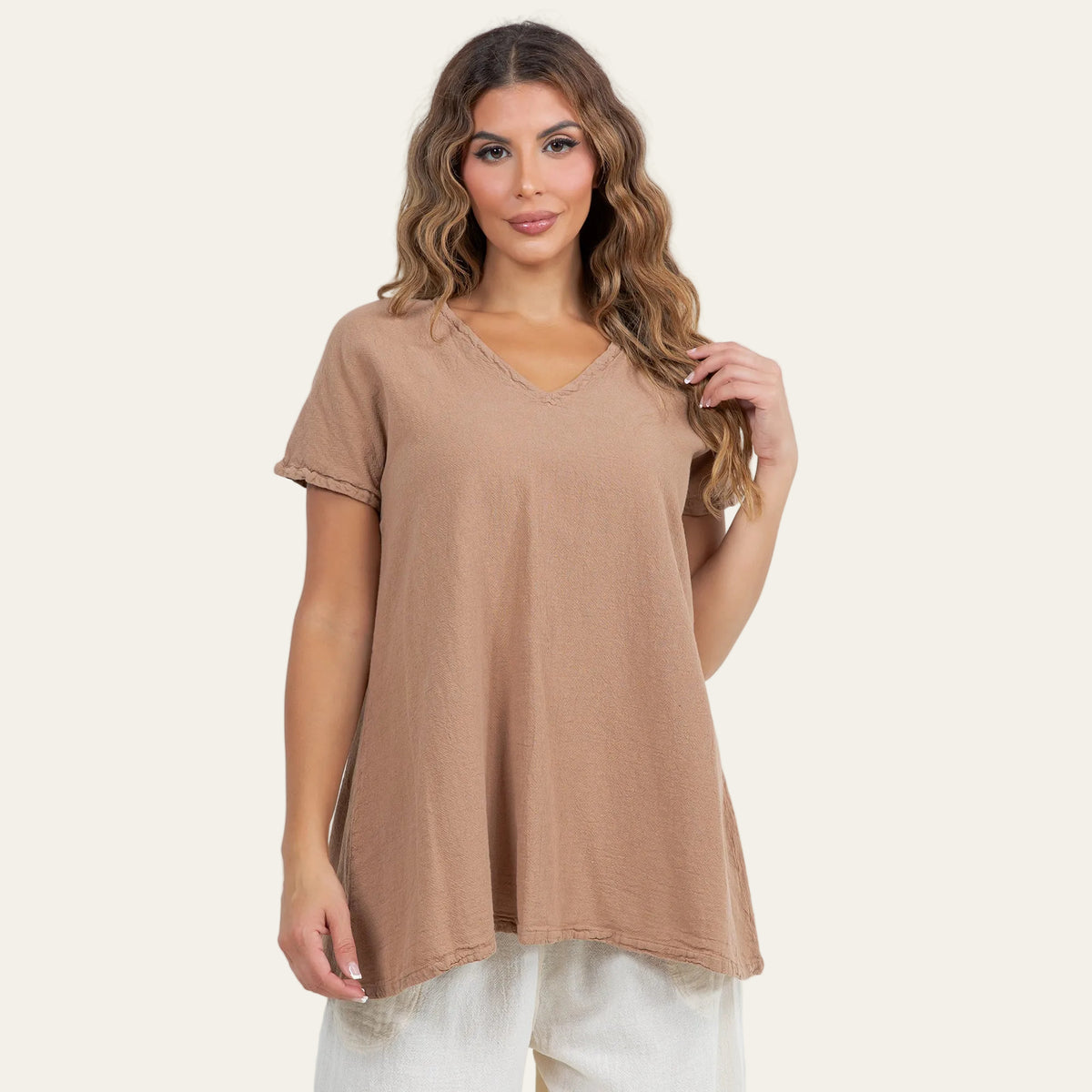 Betsy Top 100% Cotton Gauze
