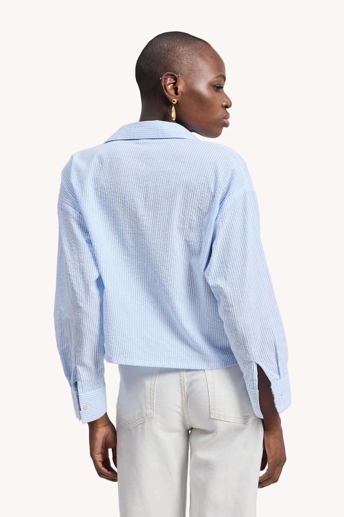 Crop it like its Hot Shirt in Stripes