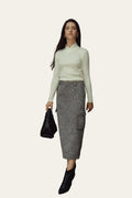 Wool Cargo Skirt