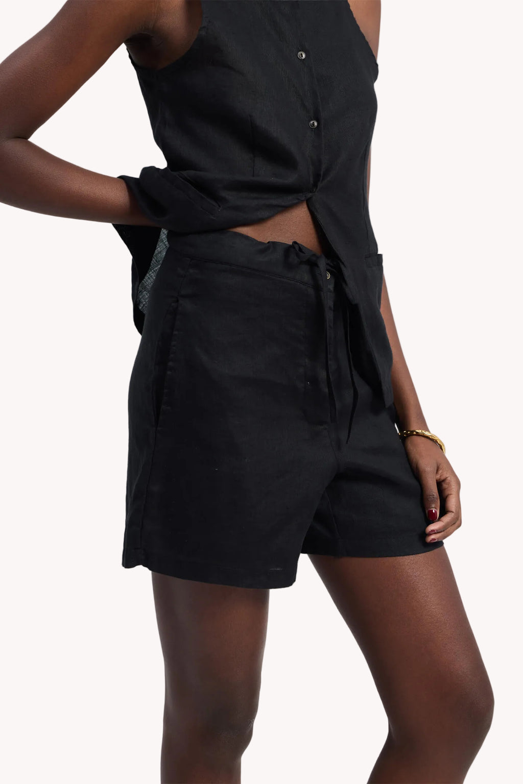 Hemp Shorts in Black