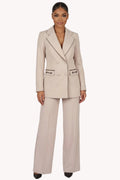 Beige Tailored Blazer, Natasha