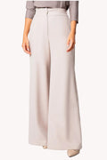 Beige Wide Leg Pants, Natasha