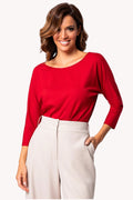 Red Classic Top, Eva