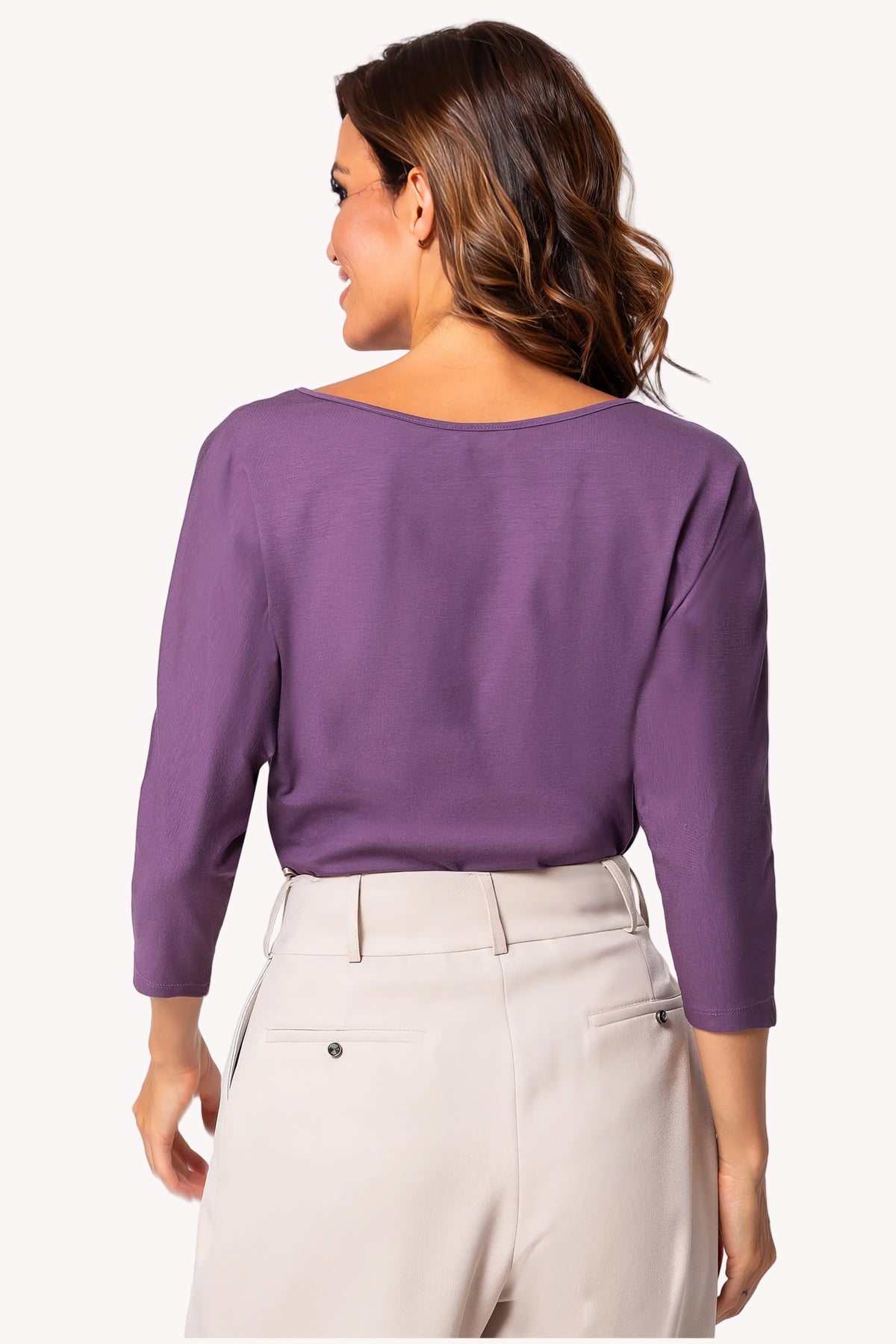 Purple Classic Top, Eva
