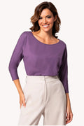 Purple Classic Top, Eva
