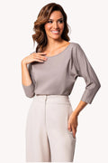 Grey Classic Top, Eva