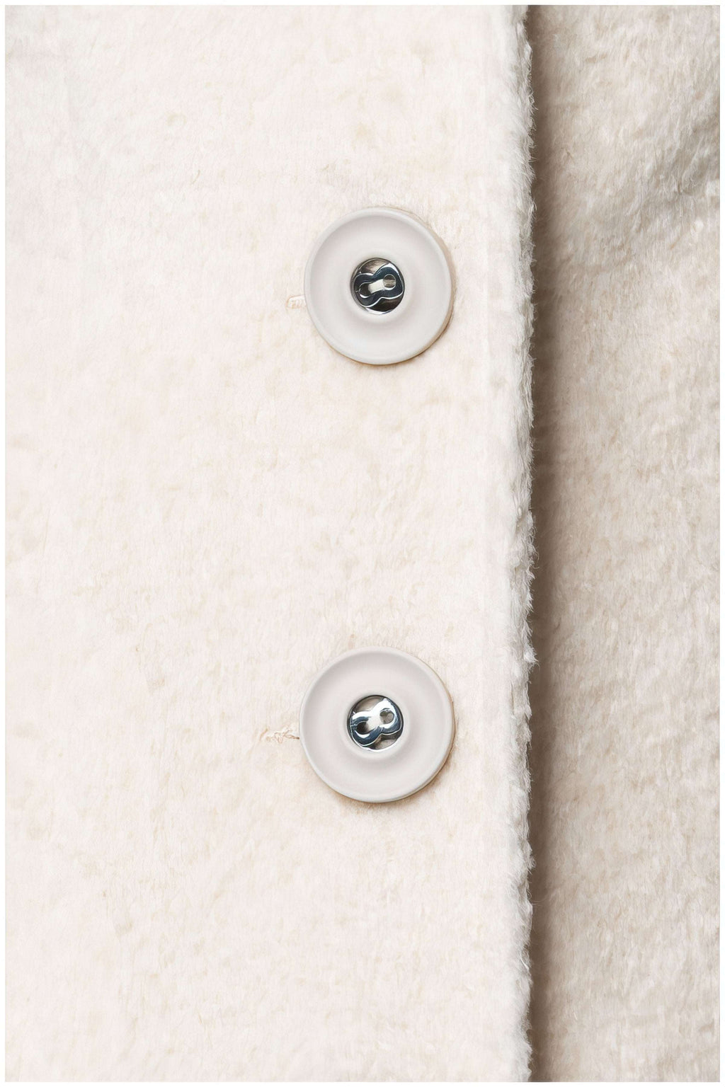Ivory Belted Midi Coat, Linea