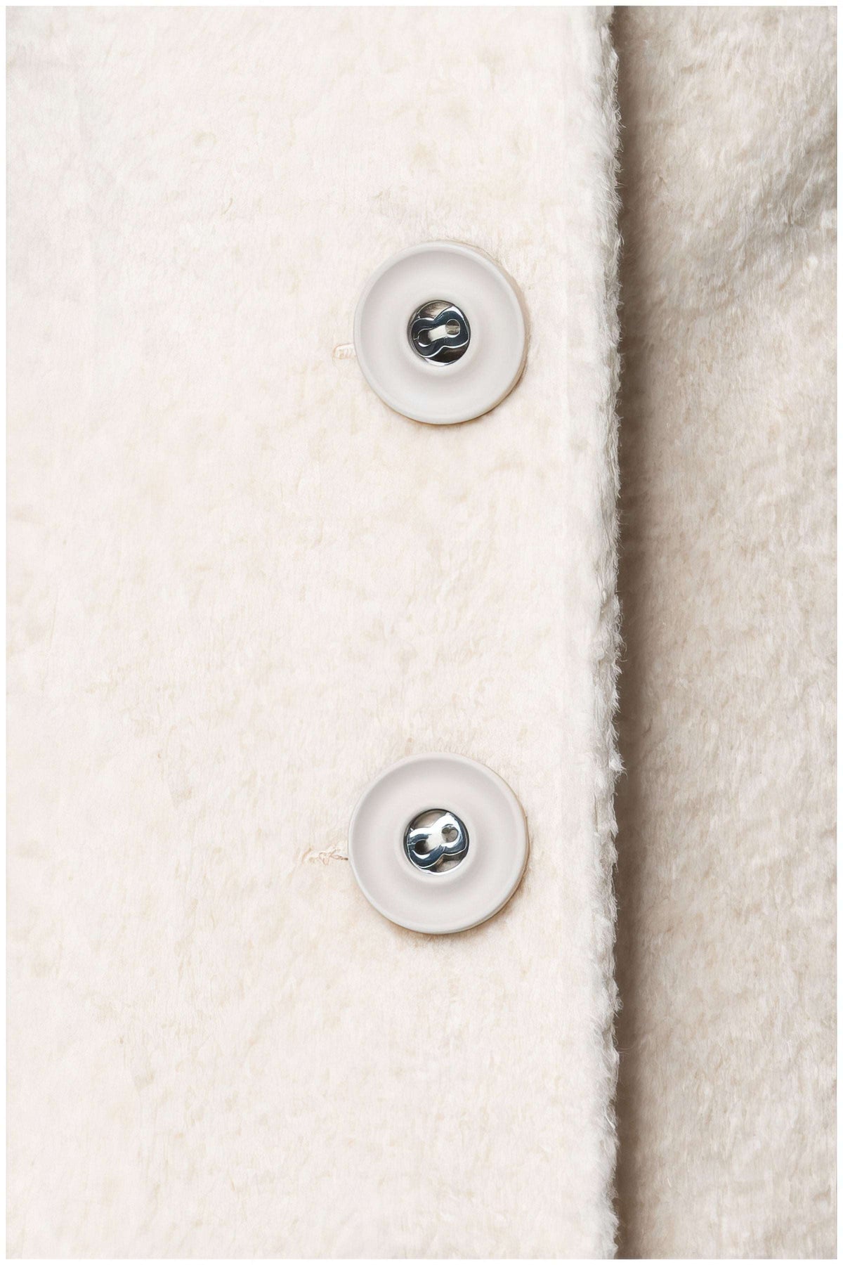 Ivory Belted Midi Coat, Linea