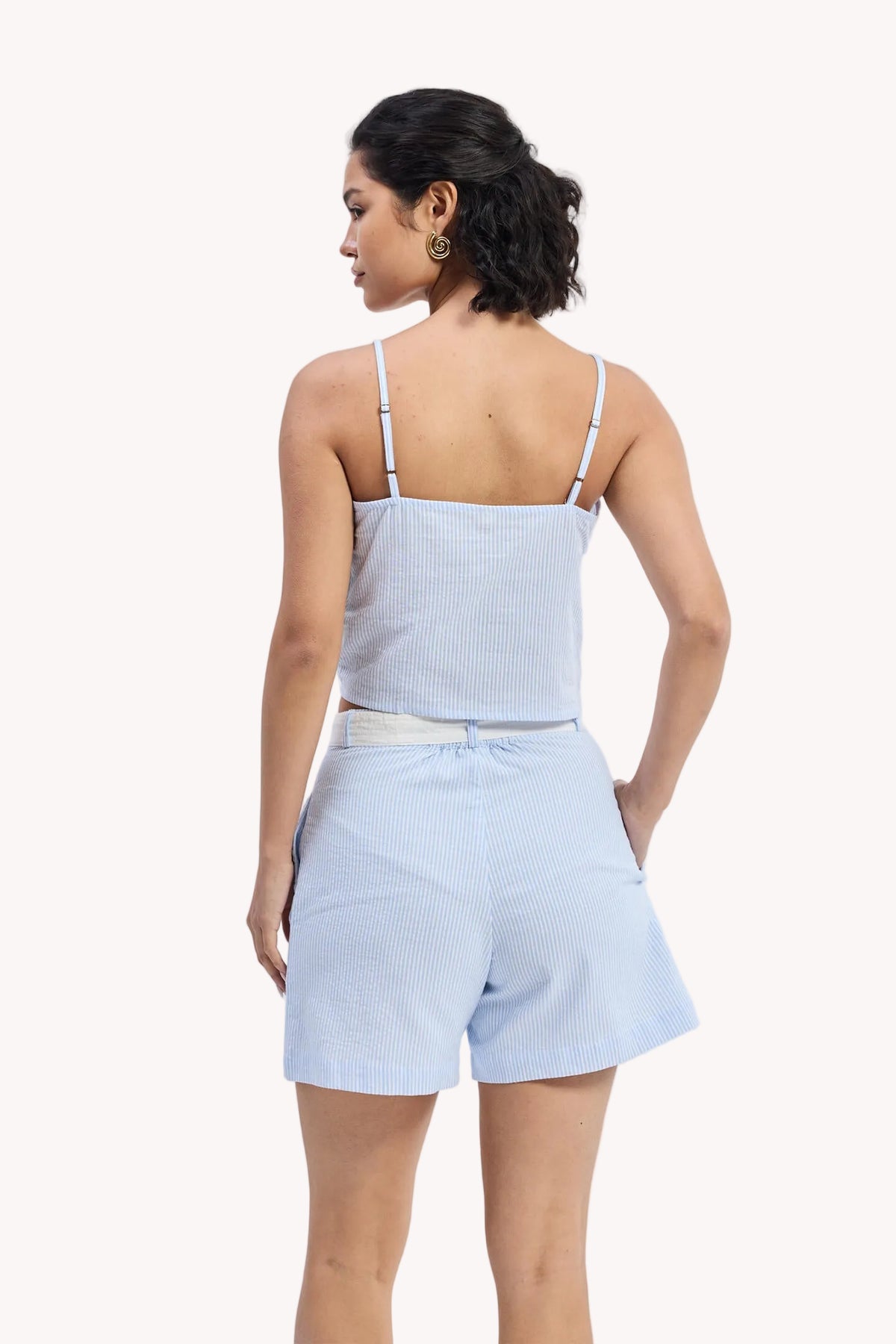 Regular Fit Shorts in Stripes