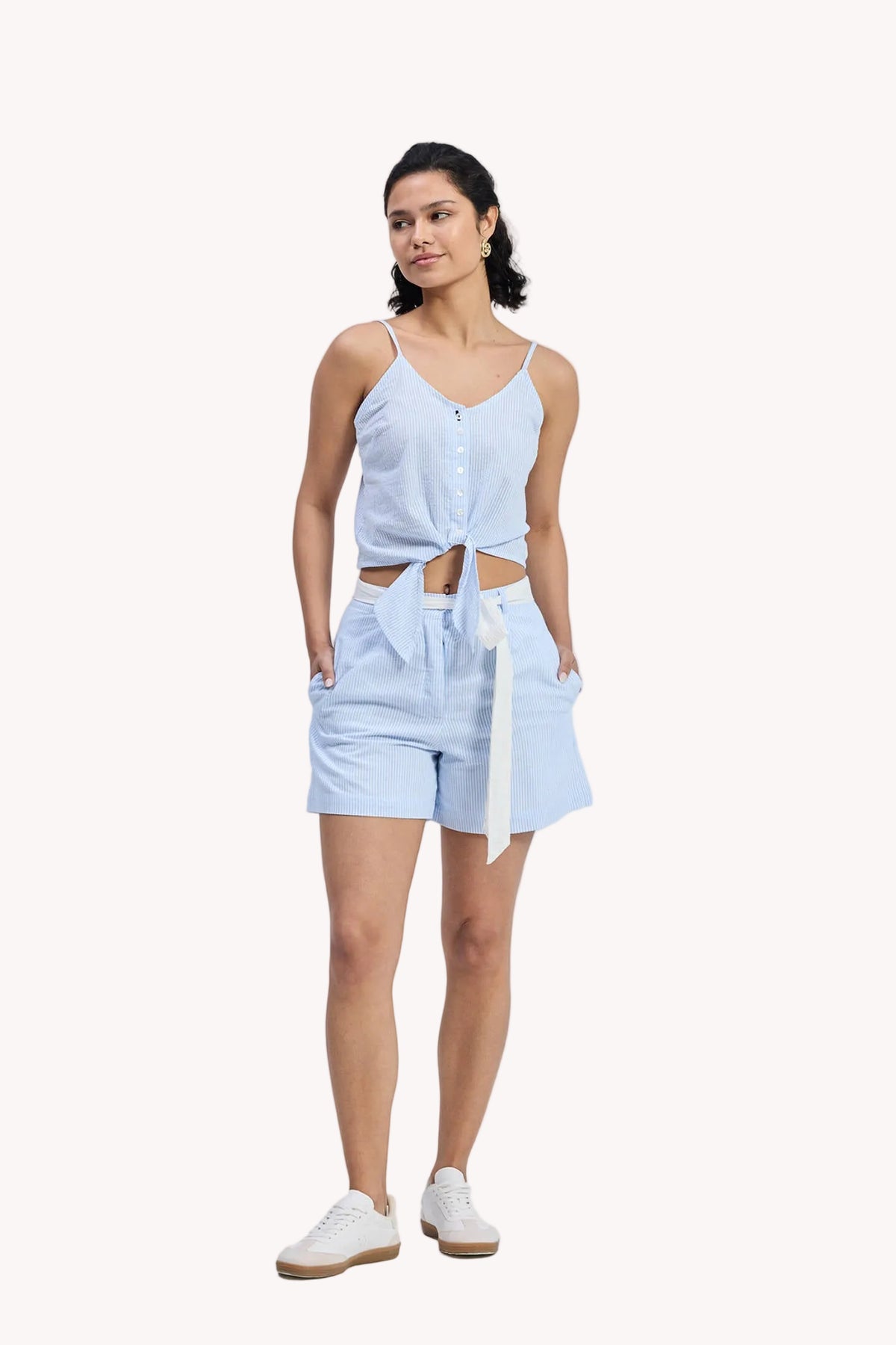 Regular Fit Shorts in Stripes