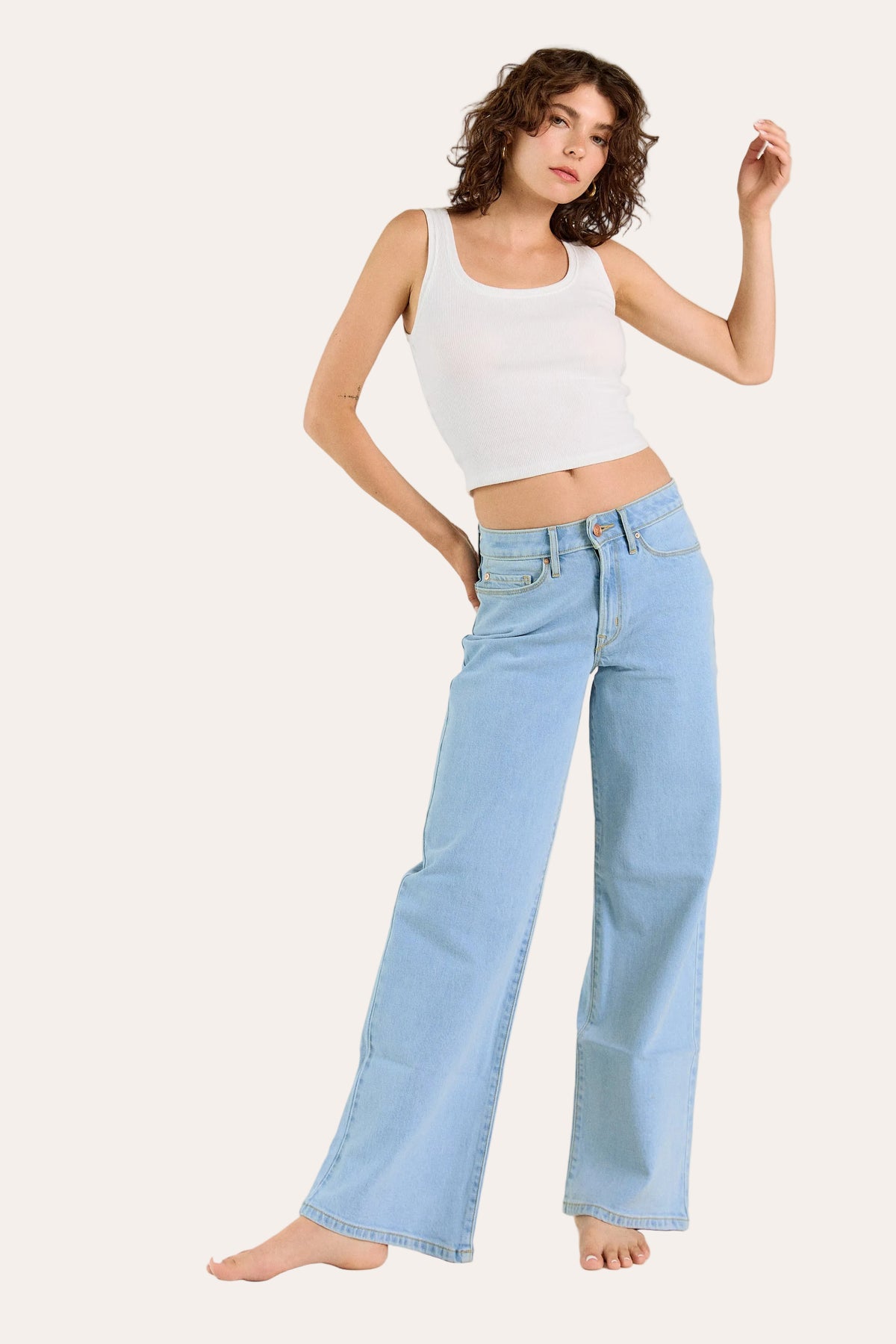 The Rebel Wide Leg - Noa Wash